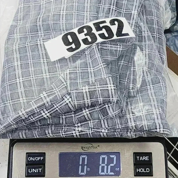 NYCC  Pull on Plaid Scuba Women's Dress Pants M - Picture 5 of 5